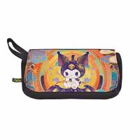 خرید و قیمت جامدادی زیگ زاگ طرح کرومی کد 6851