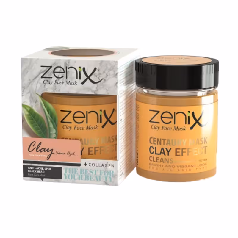 ماسک اسکراب ضدجوش و کلاژن زنیکس Zenix رایحه گیاه قرن 190 گرم