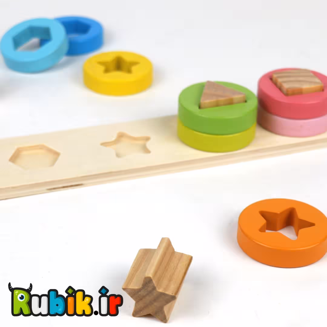 برج شناخت اشکال 4 ستون متحرک
