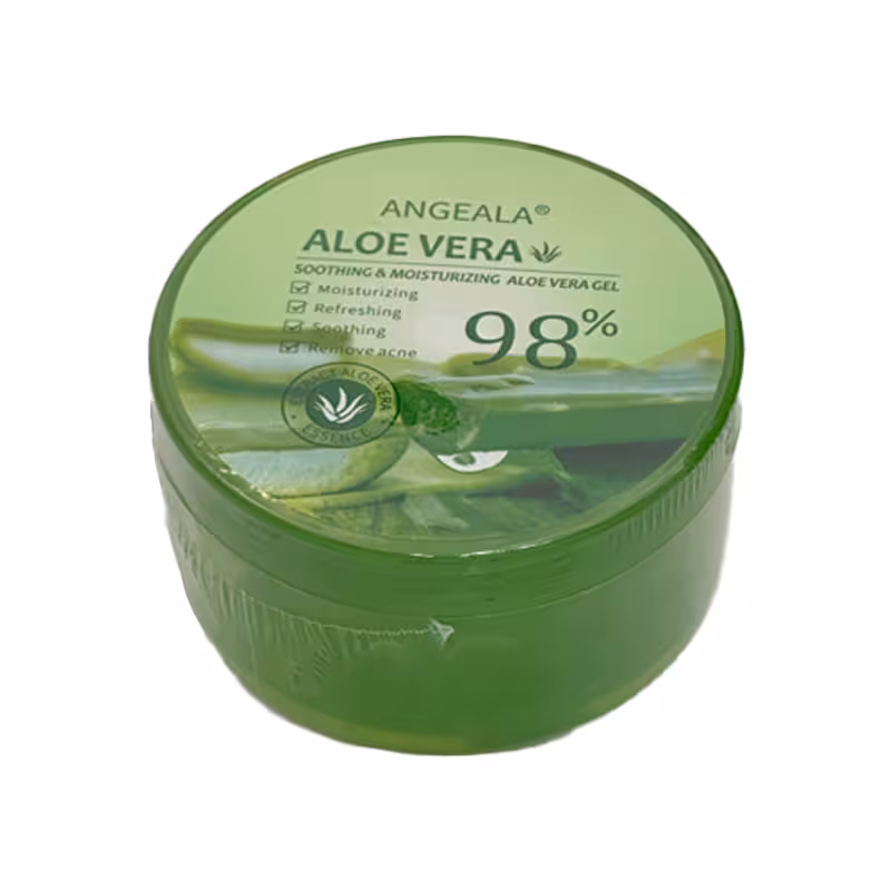 ژل آبرسان آلوئه ورا کاسه ای ANGEALA حجم 300ml