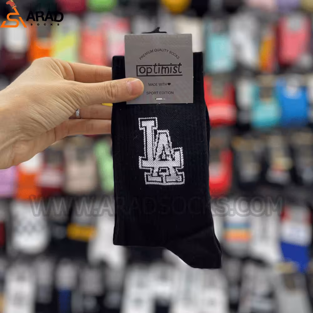 جوراب ساقدار طرح LA