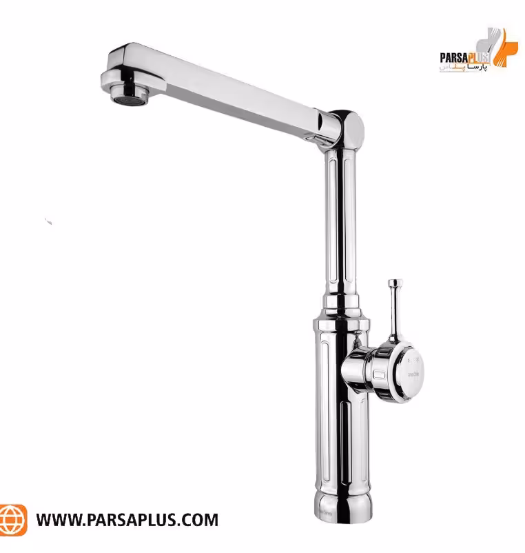 آشپزخانه دوان مدل زلان کروم