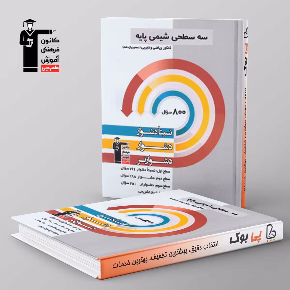 سه سطحی شیمی پایه کنکور دهم و یازدهم قلم چی