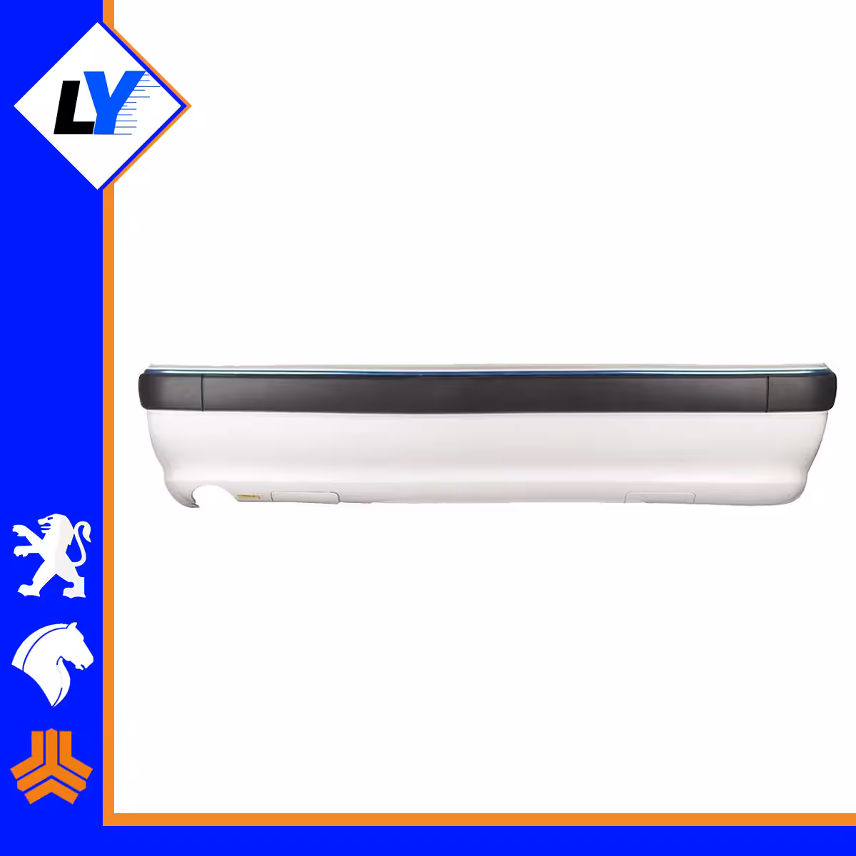 سپر عقب پژو پارس سفید مهرساز (رنگ شرکتی اصلی)