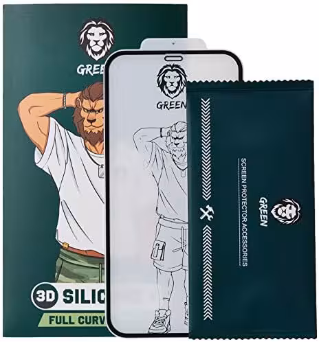 محافظ صفحه نمایش گرین مدل 3D Silicone  مناسب گوشی آیفون iPhone11ProMax