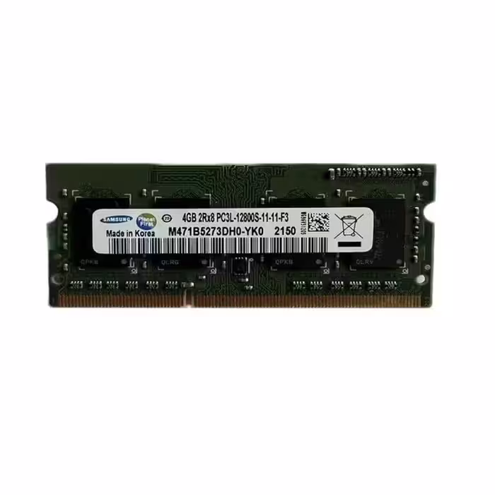 رم لپ تاپ  ddr3L تک کاناله 1600 مگاهرتز cl11 سامسونگ مدل pc3L-12800 ظرفیت 4 گیگابایت | کالا مکس