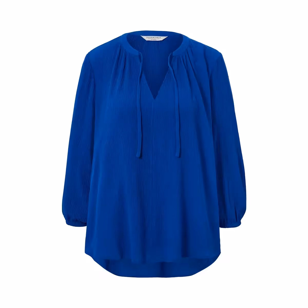 شومیز یقه هفت آبی زنانه چیبو