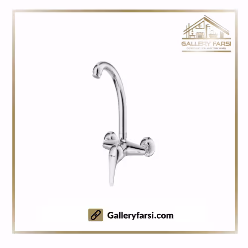 شیر ظرفشویی شودر مدل اطلس کروم