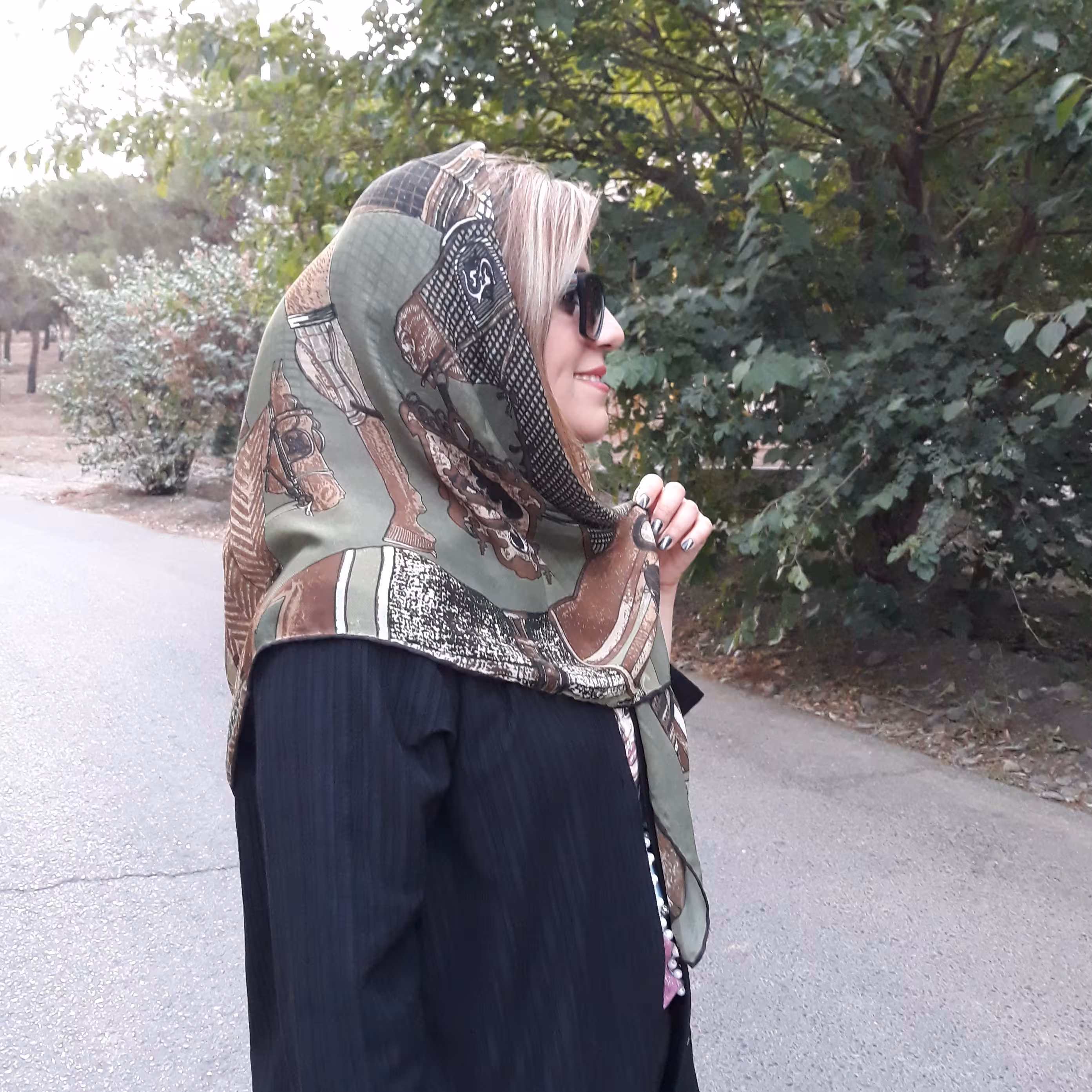روسری نخی قواره کوچک