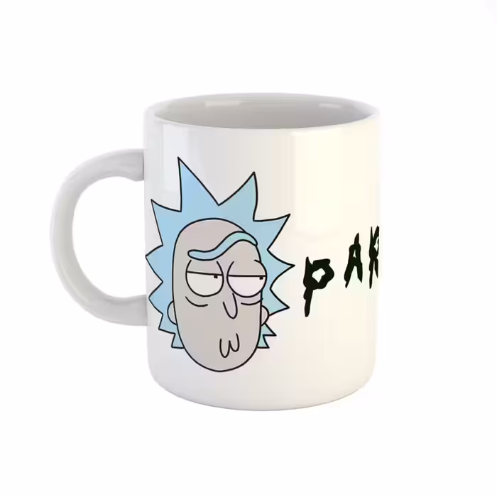 خرید ماگ-لیوان  اسم پارسا  rick and morty کد 978