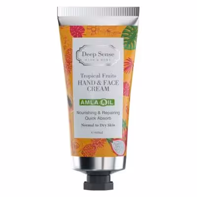 کرم مرطوب کننده دیپ سنس مدل tropical fruits کد 2 حجم 60 میلی لیتر