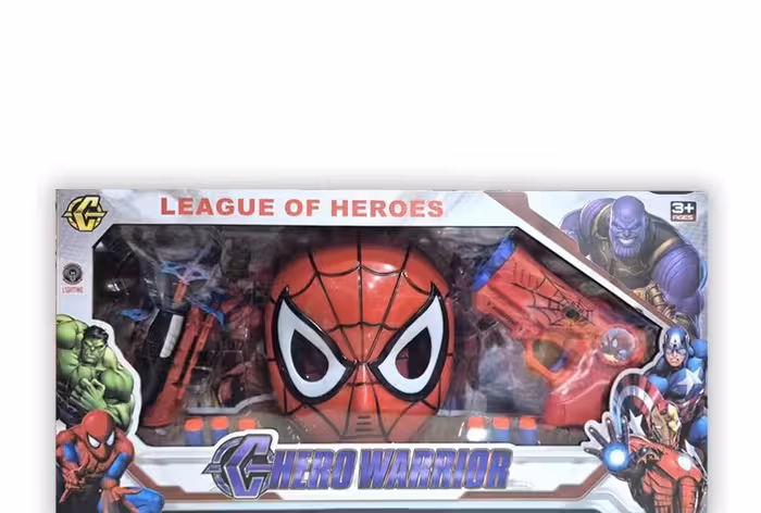 تفنگ و نقاب اسپایدر من