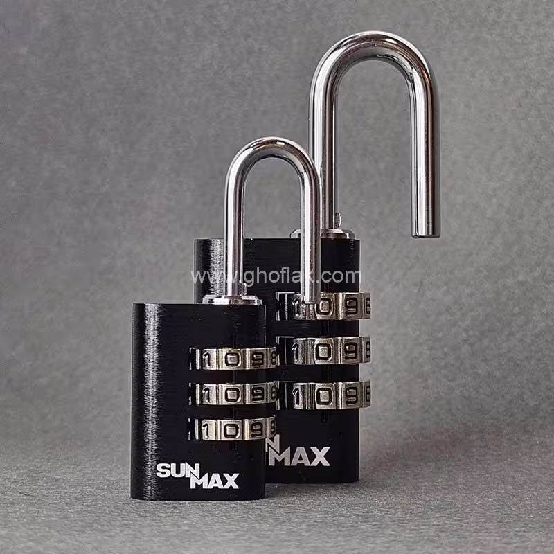 قفل آویز رمزی سانکس سایز 28 | کوچک، ضدزنگ و مقاوم