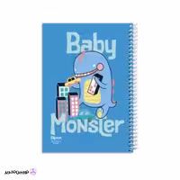 دفتر سیمی 80 برگ الیپون کد 06