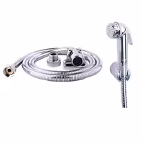 شلنگ توالت قهرمان مدل شلنگ ایتالیایی یا آنتی باکتریال با گوشی براکتی