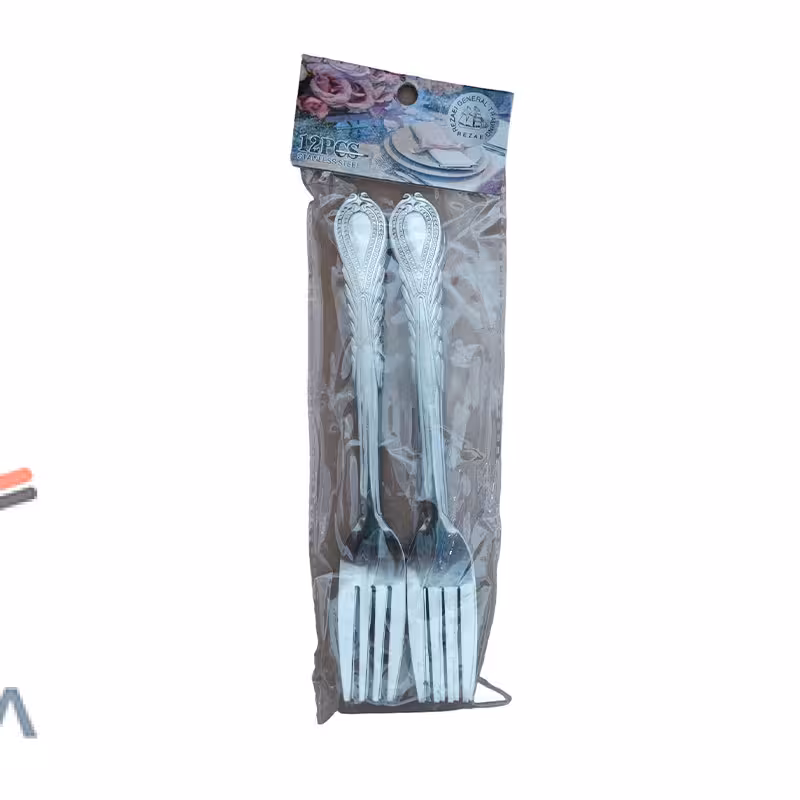 چنگال استیل 12 عددی