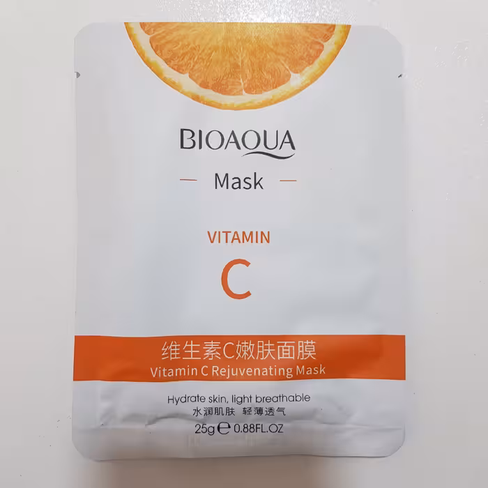 ماسک ورقه ای صورت ویتامین سی بیوآکوا