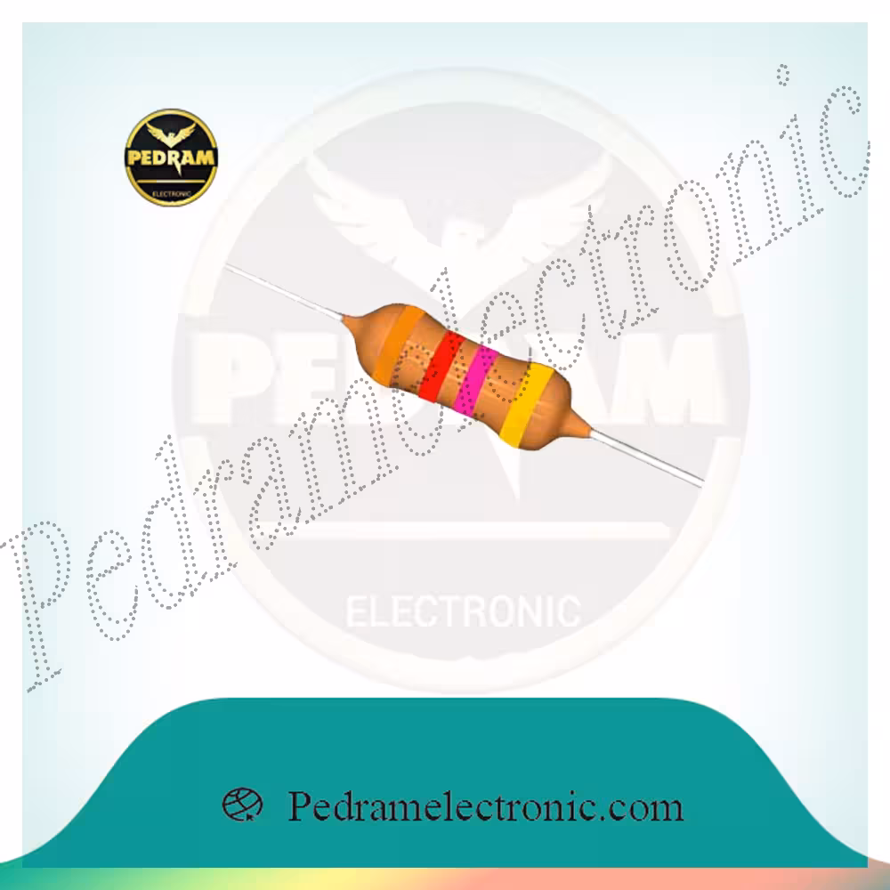 مقاومت 47 کیلو اهم 1/4 وات | RES 47K 1/4W