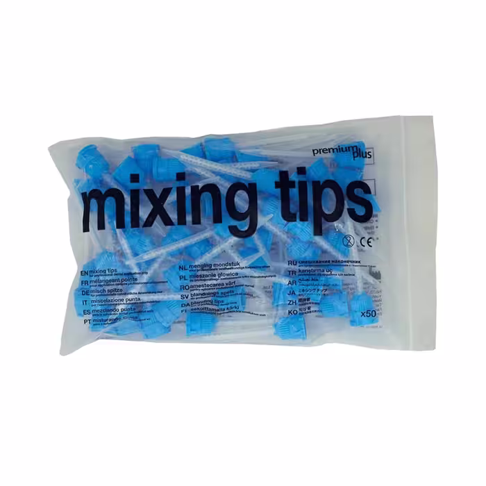 میکسینگ تیپ Mixing Tips آبی 50 عددی