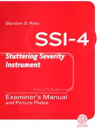 خرید و دانلود نسخه کامل کتاب SSI-4: Stuttering Severity Instrument - Fourth Edition