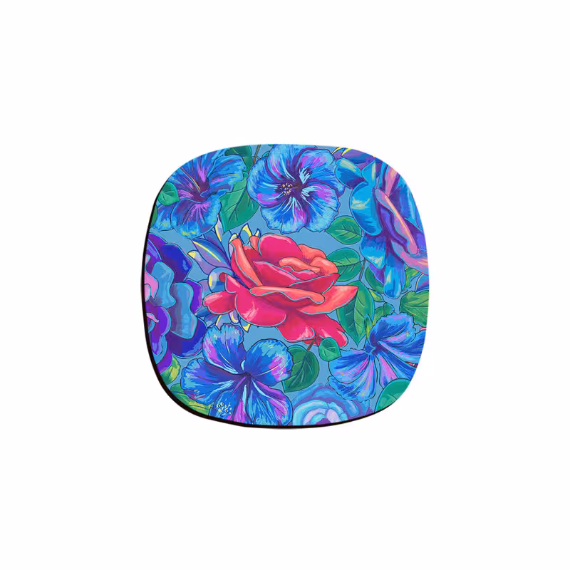 زیر لیوانی ترمه طراحان ایده مدل رز کد cfp1295