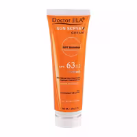 کرم ضد آفتاب رنگی دکتر ژیلا با SPF63 مناسب انواع پوست