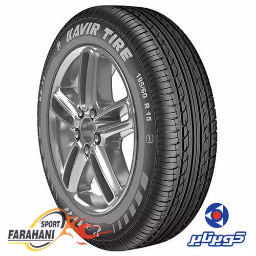 لاستیک کویر تایر سایز 195/60R15 مدل Extra KB33