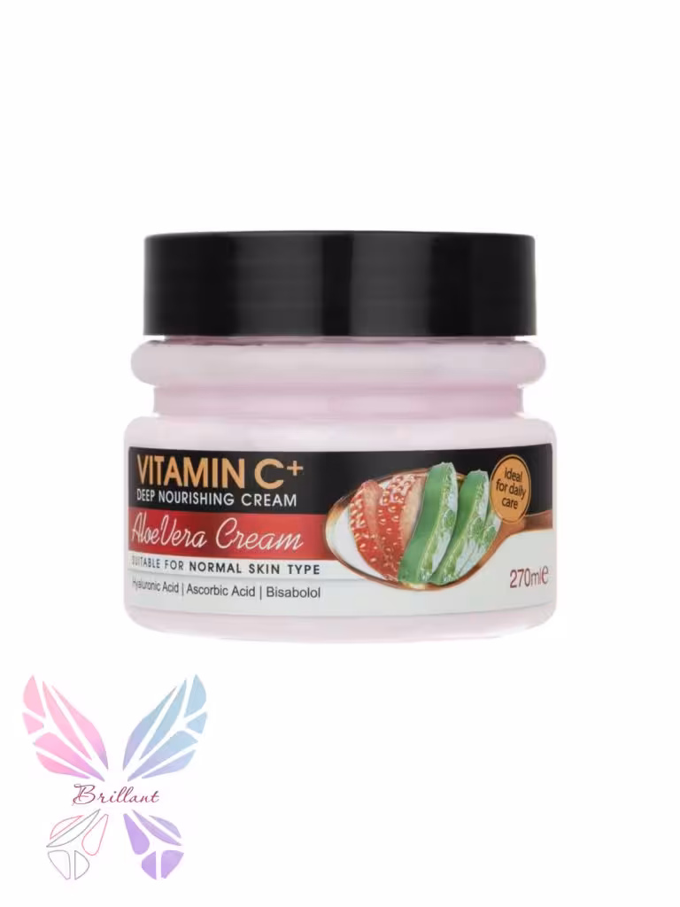 کرم کاسه ای آلوئه ورا حاوی ویتامین C دافی