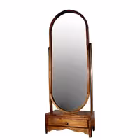 آینه گنبدی کشودار چوبی