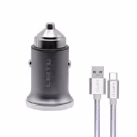 شارژر فندکی 38 وات لیتو مدل LC-C19 به همراه کابل microUSB | کالا مکس