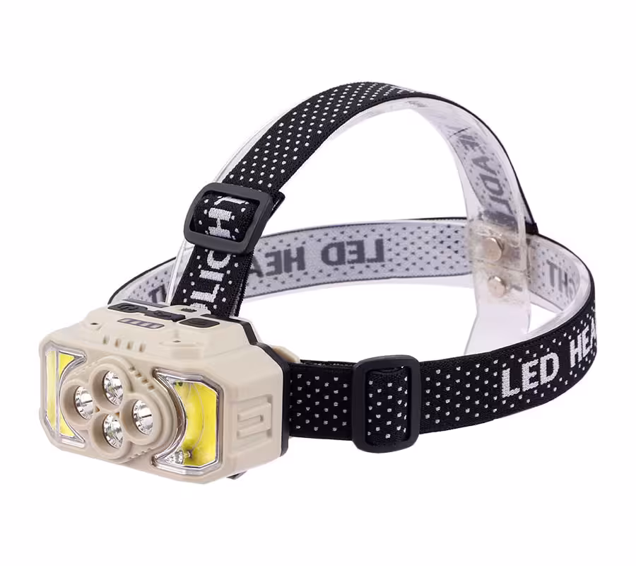 چراغ پیشانی شارژی و سنسور دار مدل HX-815S