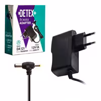 آداپتور مودم دیتکس مدل DA121 با ولتاژ 12 ولت 1 آمپر (دوسر)
