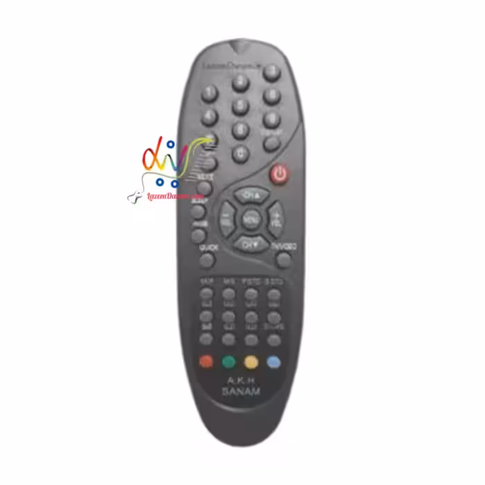 کنترل تلویزیون صنام قدیمی پاور وسط TA59-00090A