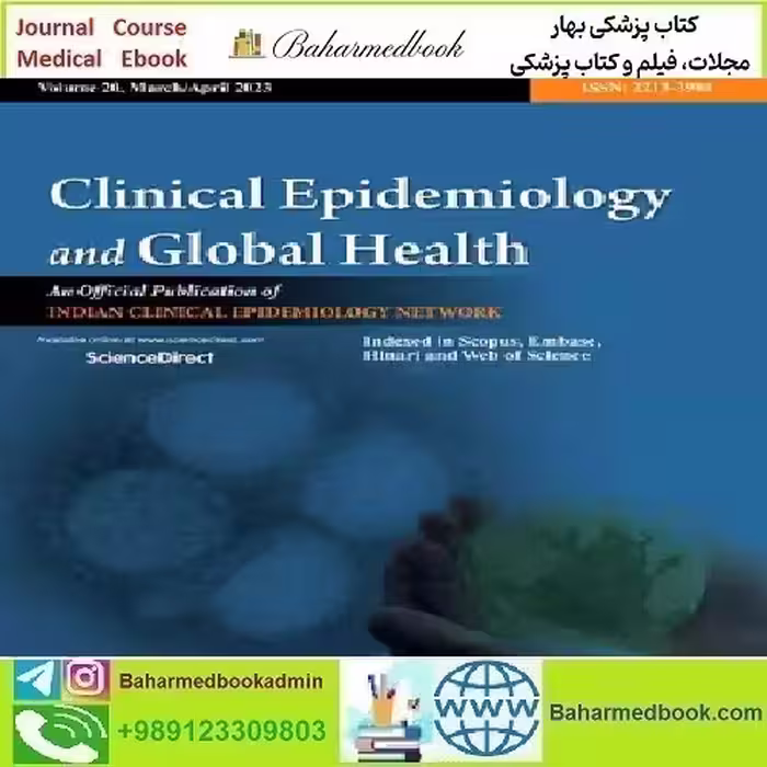 Clinical Epidemiology and Global Health Volume 13 to