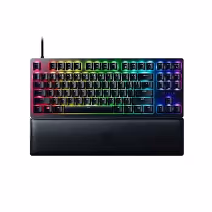 صفحه کلید گیمینگ باسیم ریزر مدل Huntsman V2 TENKEYLESS • سوئیچ قرمز