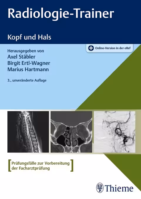 خرید و دانلود نسخه کامل کتاب Radiologie-Trainer Kopf und Hals - Orginal Pdf