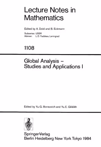 خرید و دانلود نسخه کامل کتاب Global Analysis — Studies and Applications I