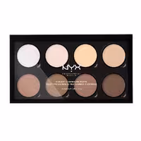 پالت هایلایتر و کانتور پودری نیکس NYX
