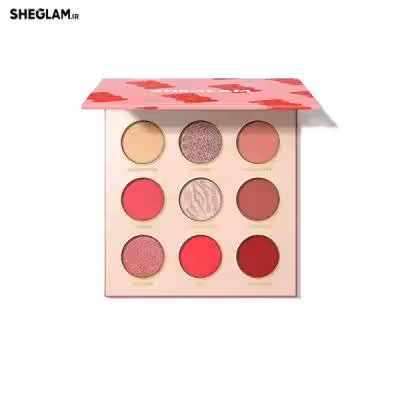 پالت سایه 9 رنگ شیگلم مدل Love Candy