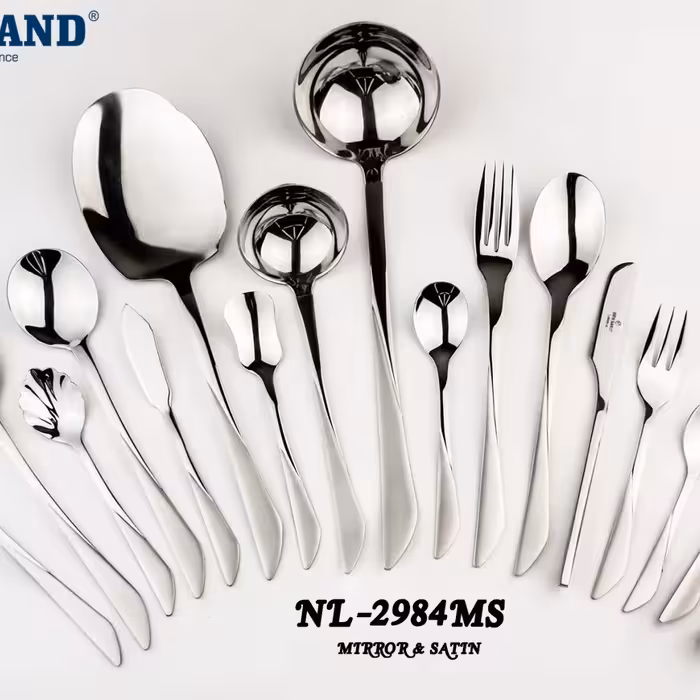 سرویس قاشق و چنگال 135 پارچ نیولند مدل 2984MS