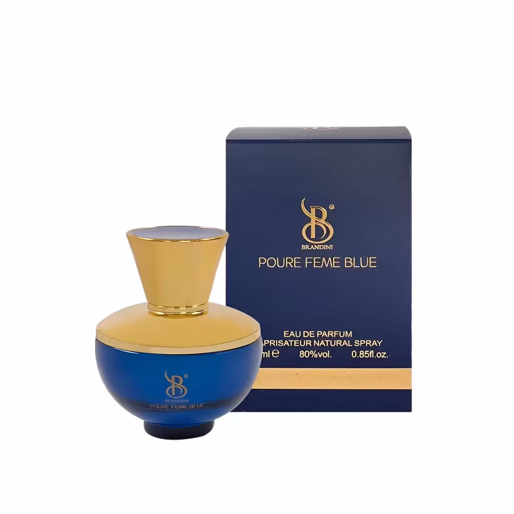 عطر جیبی زنانه پورفم بلو برندینی مدل Brandini Poure Feme Blue Women’s pocket perfume