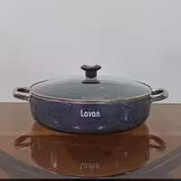 تابه گرانیتی سایز 32 لاوان مدل تیتان طوسی