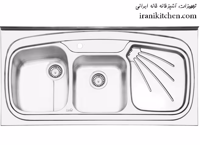 سینک ایلیا استیل مدل 1013 روکار