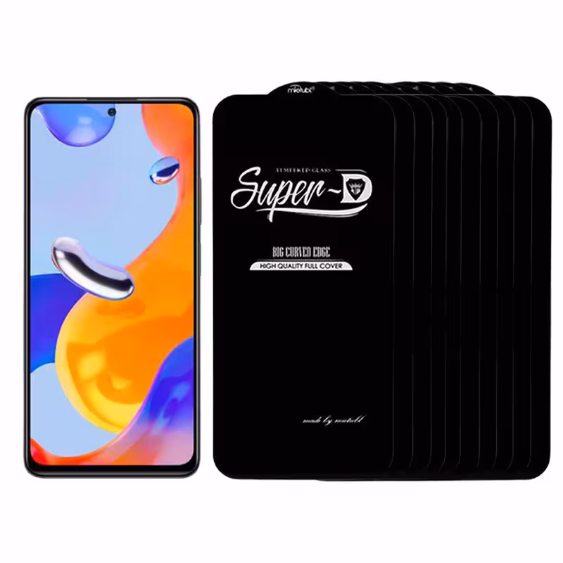 محافظ صفحه نمایش میتوبل مدل سوپر دی مناسب برای گوشی موبایل شیائومی REDMI NOTE 11 PRO بسته 10 عددی
