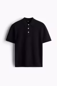 تی شرت یقه پولو مردانه TRIKO POLO T SHIRT منظم بافت مناسب H&M