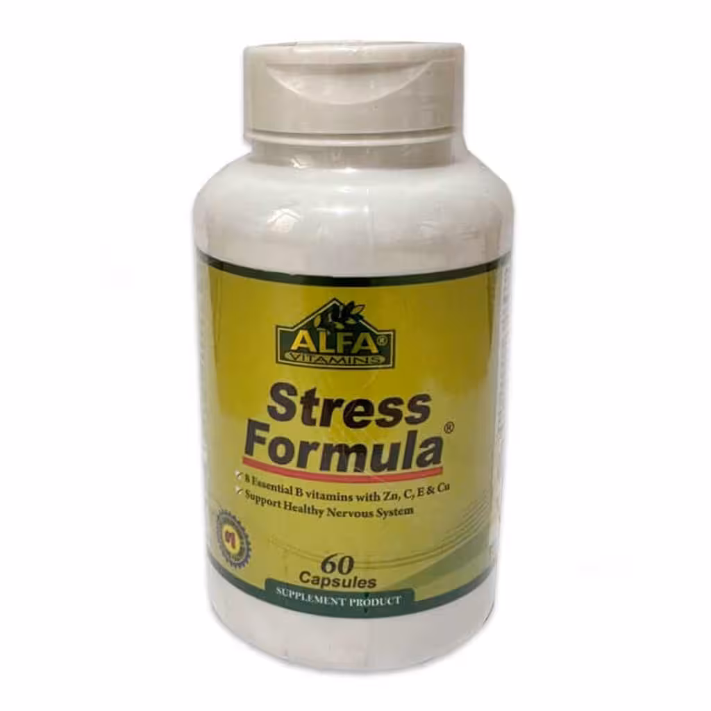 کپسول استرس فرمولا60 عددی آلفا ویتامینز Alfa Vitamins