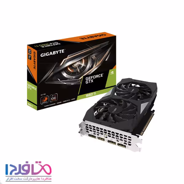 کارت گرافیک گیگابایت مدل GeForce GTX1660Ti OC 6GB
