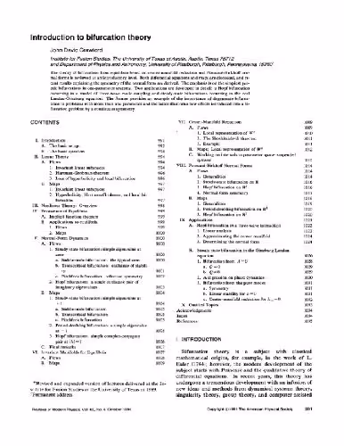 خرید و دانلود نسخه کامل کتاب Introduction to bifurcation theory