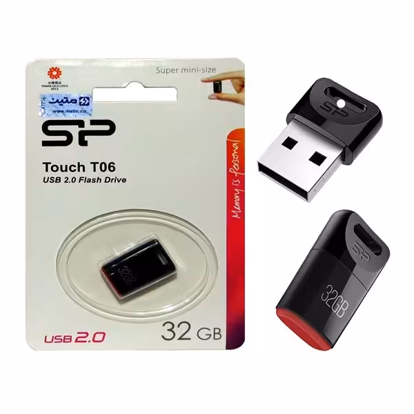 فلش مموری سیلیکون پاور مدل Touch T06 ظرفیت 32 گیگابایت