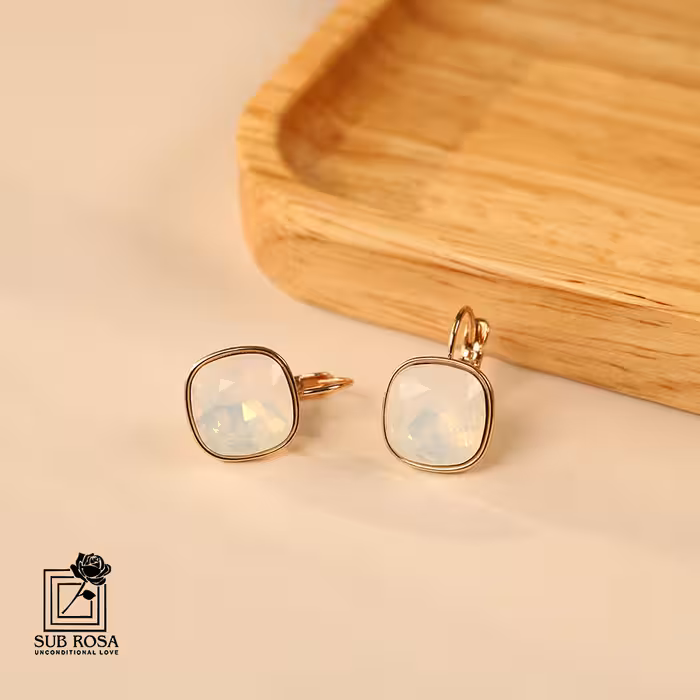 گوشواره سواروسکی المنتس عصایی 13022